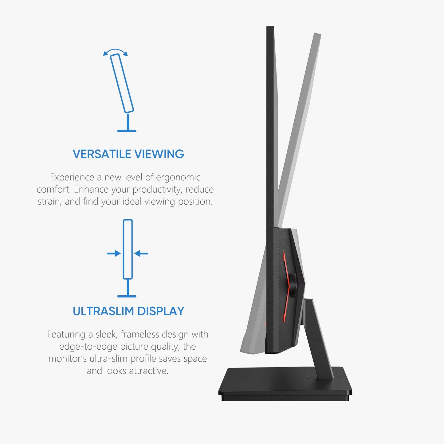 New 27Inch 180Hz 2K Fastips QHD PC Monitor 1Ms Freesync Gaming Monitor,M1Rc