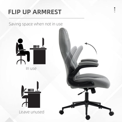 Home Office Chair Computer Chair with Adjustable Height Swivel Seat