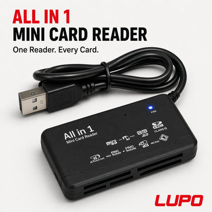 USB Memory Card Reader CF XD SD MS | Compact Flash XD Picture Card PC Mac