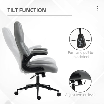 Home Office Chair Computer Chair with Adjustable Height Swivel Seat