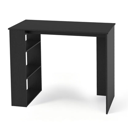 Computer Desk with Bookshelf for Study Living Room