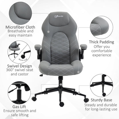 Home Office Chair Computer Chair with Adjustable Height Swivel Seat