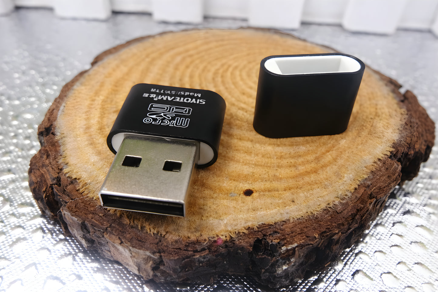 MICRO SD Memory Card Reader Black SDXC TF Mini USB 2.0 Super High Speed Adapter