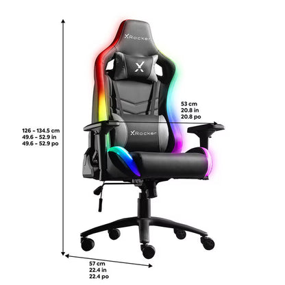 Opal RGB Gaming Chair with LED Lights