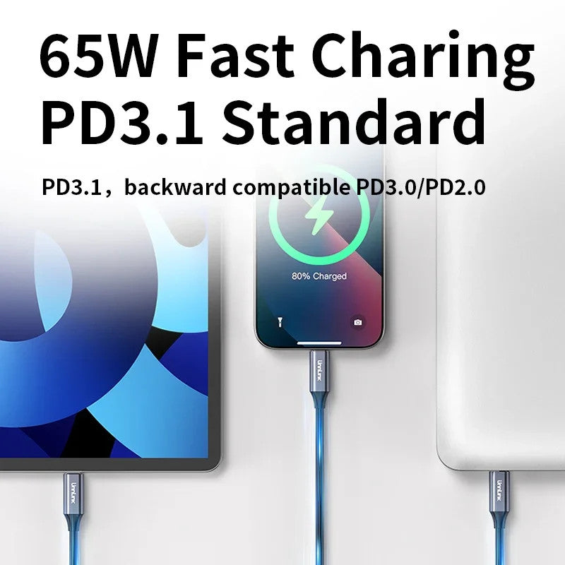 USB 3.2 10Gbps Type C Cable USB a to Type-C Data Transfer USB C SSD Hard