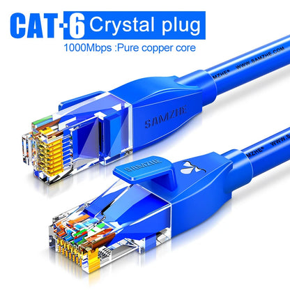 CAT6 round Ethernet Cat 6 Lan Cable RJ45 Network Patch Cord for Laptop Router RJ45 Internet Cable