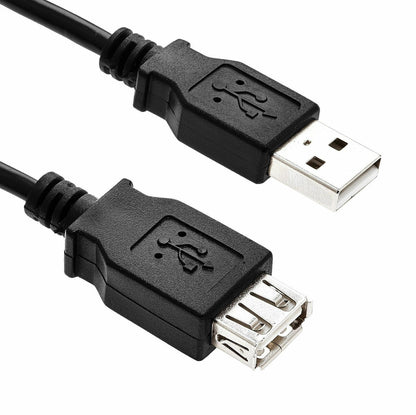 NEW USB EXTENSION Cable Lead a Male to Female High Speed 2.0 1M 2M 3M 5M 10M Lot