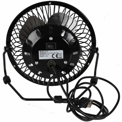 Portable USB Fan Mini Desk Table Air Cooling Desktop Personal Adjustable Cooler