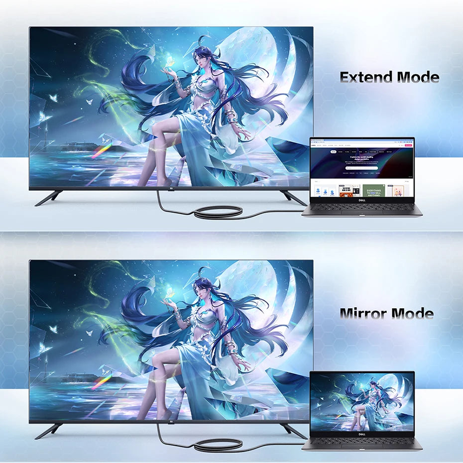 Displayport to HDMI Cable 4K 60Hz/30Hz Short DP to HDMI Cables with Audio 4K Displayport to HDMI 2.0 Cabl Kabel 1.8M/1M/0.5M