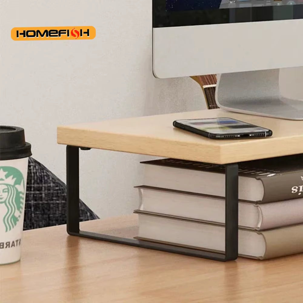 Computer Monitor Elevated Monitor Base Home Office Storage Rack Computer Desktop Creative Storage Rack Office Storage Supplies
