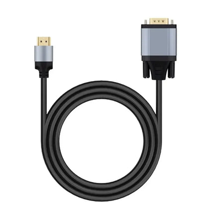 1-5M Hot Digital Video Connector Male to Male Hd-Compatible to VGA Converter AV Adapter Cord Display Output for PC HDTV
