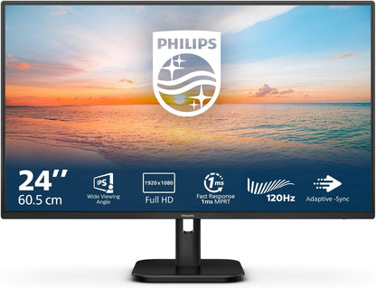 24E1N1100A - 24 Inch FHD Monitor, 100Hz, IPS, 1Ms, Speakers, Lowblue Mode, Flickerfree, (1920 X 1080, 250 Cd/M², VGA/HDMI 1.4)