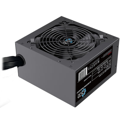 Black 650W PSU Power Supply Computer Desktop PC ATX 12CM Fan PCI-E SATA UK