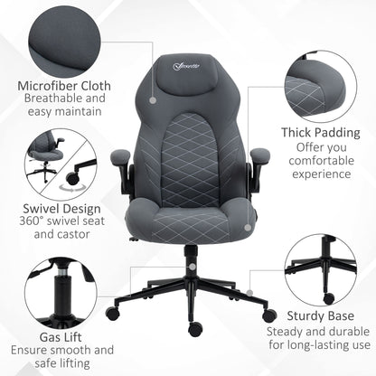 Home Office Chair Computer Chair with Adjustable Height Swivel Seat