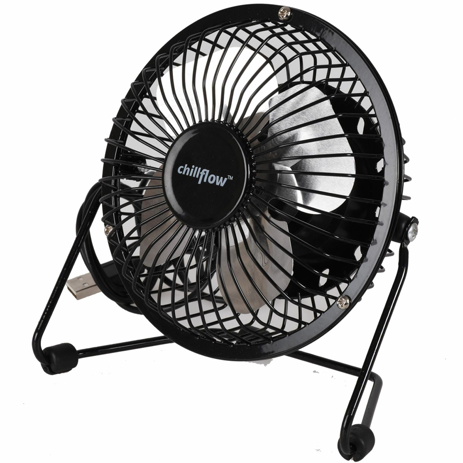 Portable USB Fan Mini Desk Table Air Cooling Desktop Personal Adjustable Cooler