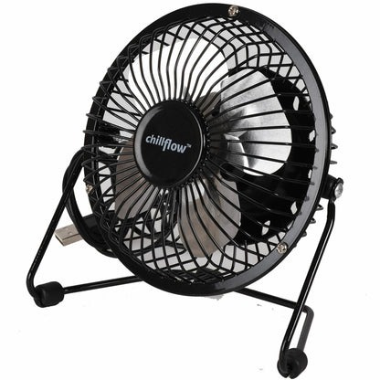 Portable USB Fan Mini Desk Table Air Cooling Desktop Personal Adjustable Cooler