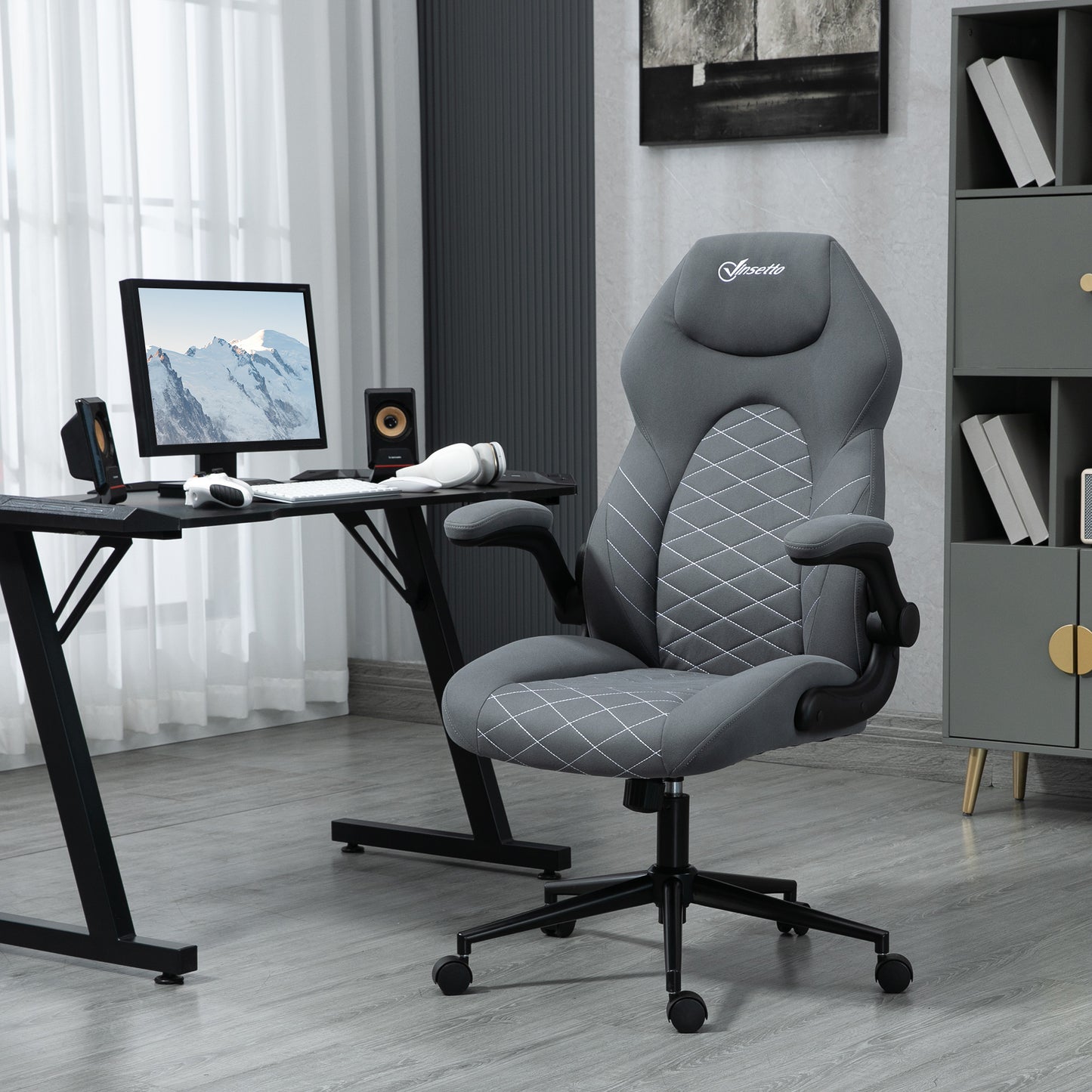 Home Office Chair Computer Chair with Adjustable Height Swivel Seat
