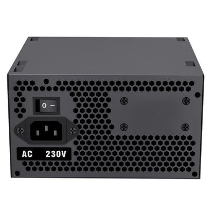 Black 650W PSU Power Supply Computer Desktop PC ATX 12CM Fan PCI-E SATA UK