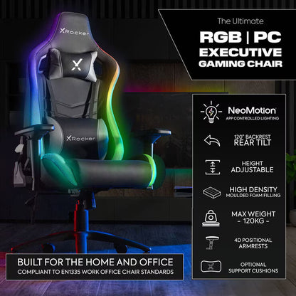 Opal RGB Gaming Chair with LED Lights