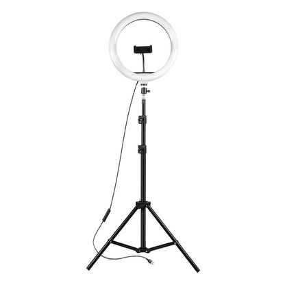 12" 14" Ring Light with Tripod Stand & Phone Holder Selfie Ring Light Live Video