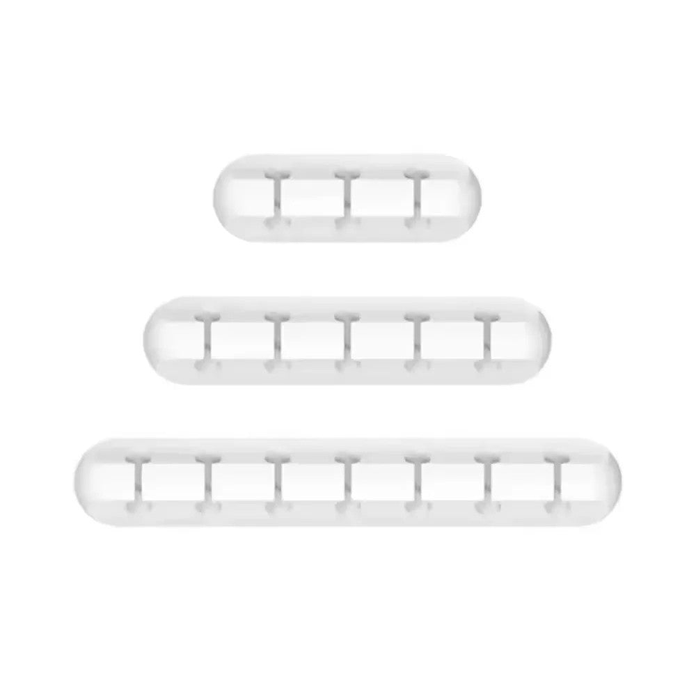 Cable Holder Ties Management Clips Tidy Lead Desk Charger Wire USB Organizer UK