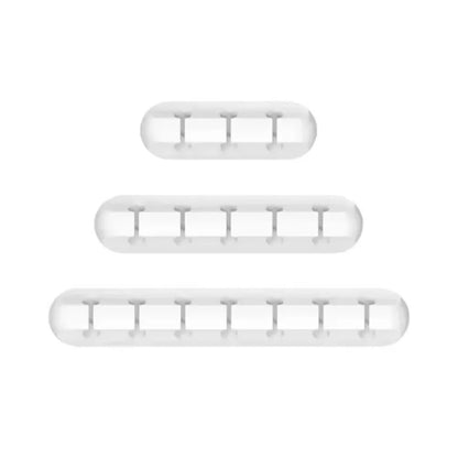 Cable Holder Ties Management Clips Tidy Lead Desk Charger Wire USB Organizer UK