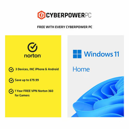 Cyberpower, AMD Ryzen 7, 32GB RAM, 1TB SSD, NVIDIA Geforce RTX 5070, Gaming Desktop PC