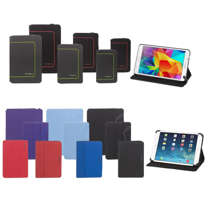 Samsonite Ipad or Samsung Tablet Cases Protective Cover Magnetic Leather Smart