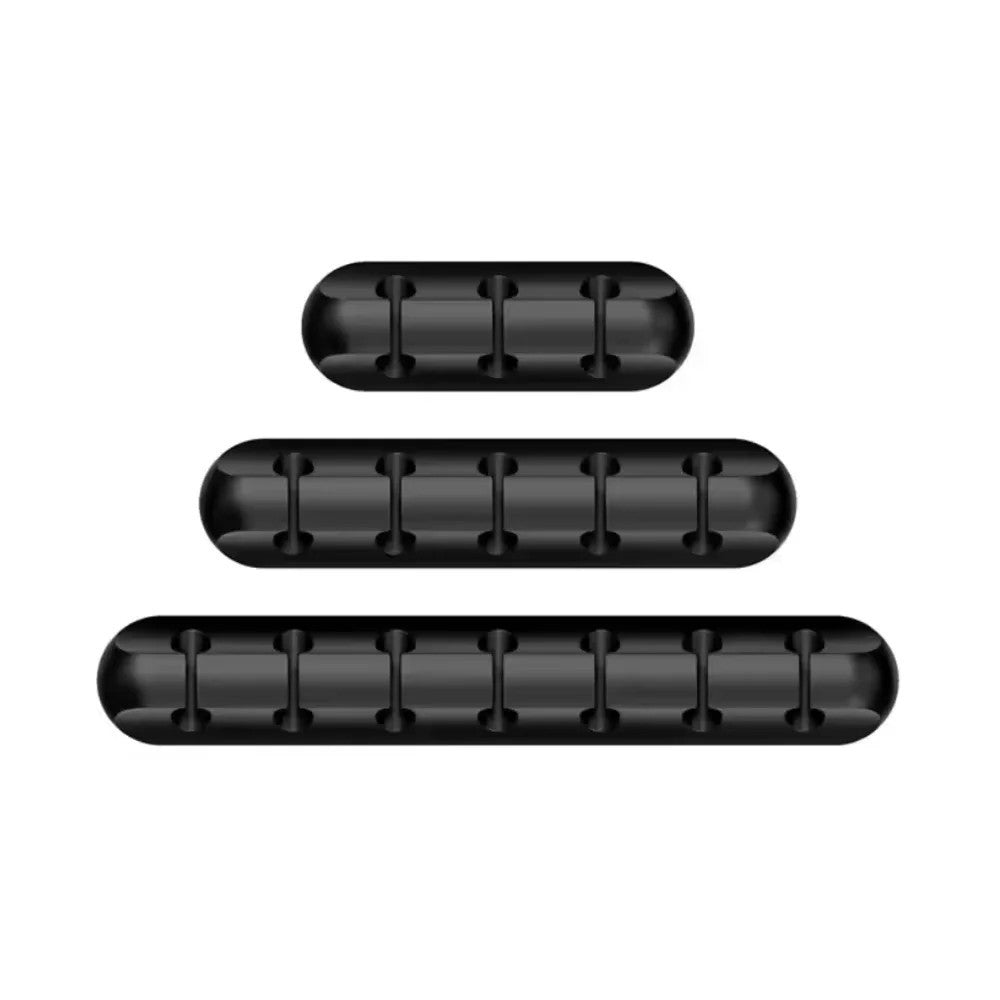 Cable Holder Ties Management Clips Tidy Lead Desk Charger Wire USB Organizer UK