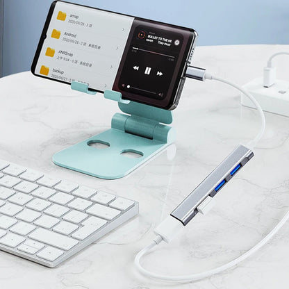 7 Ports USB HUB USB C USB 3.0 HUB 7-In-1 Type C Multi-Port USB Splitter OTG Adap